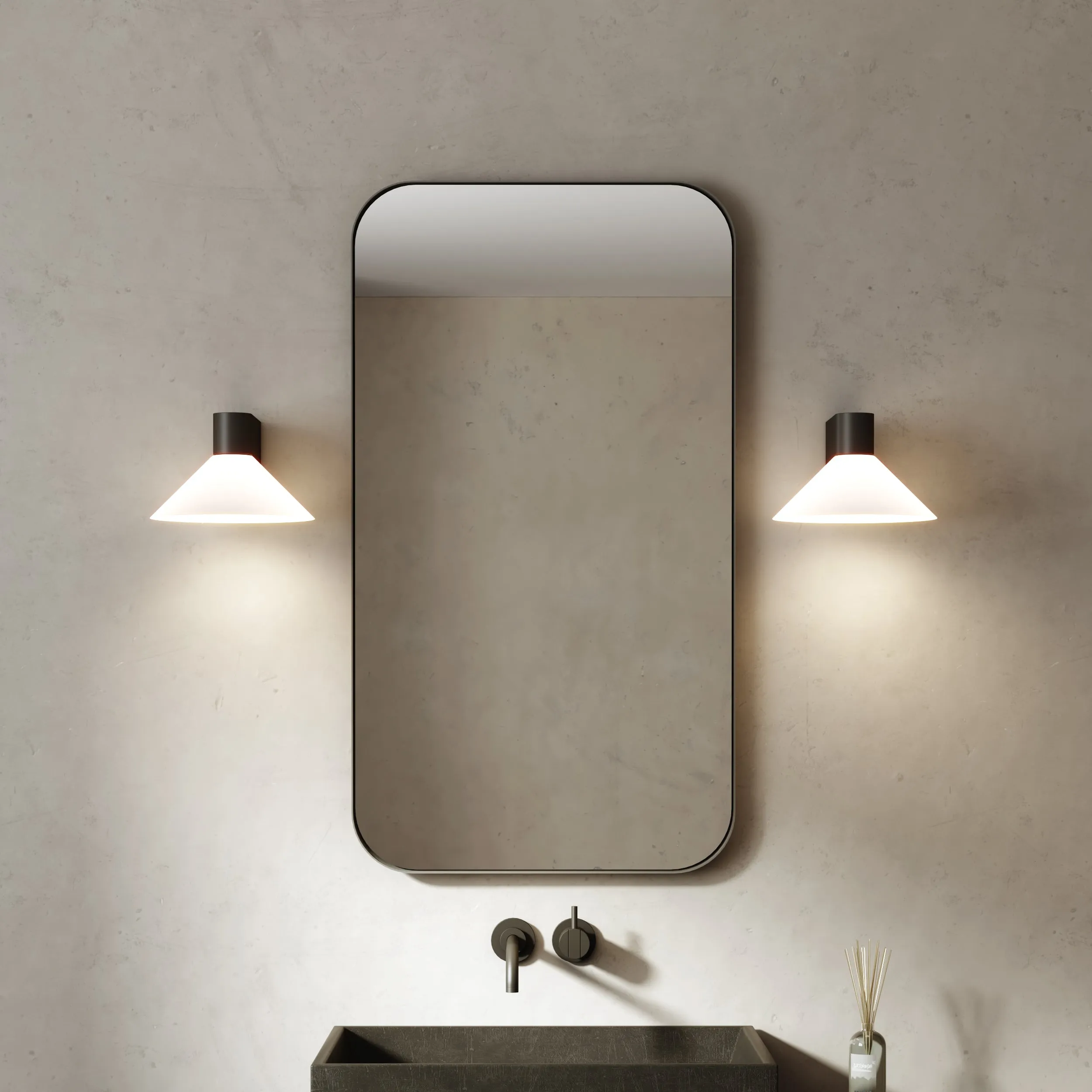 Conic Bathroom Vanity Light