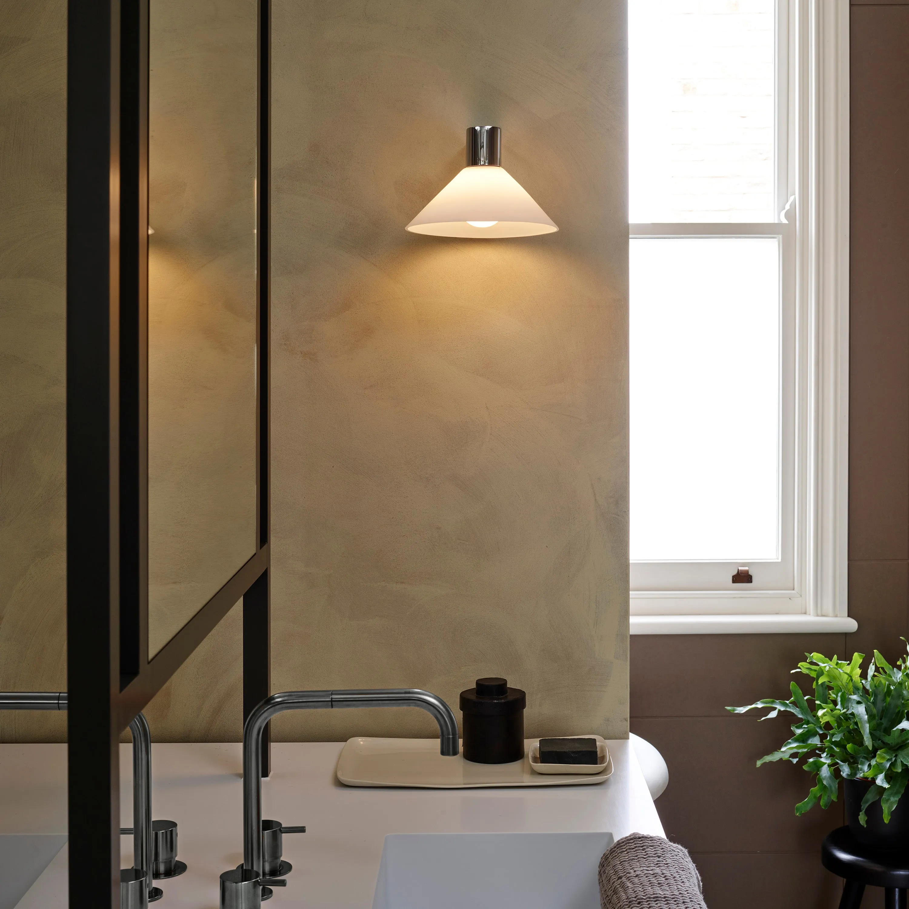 Conic Bathroom Vanity Light