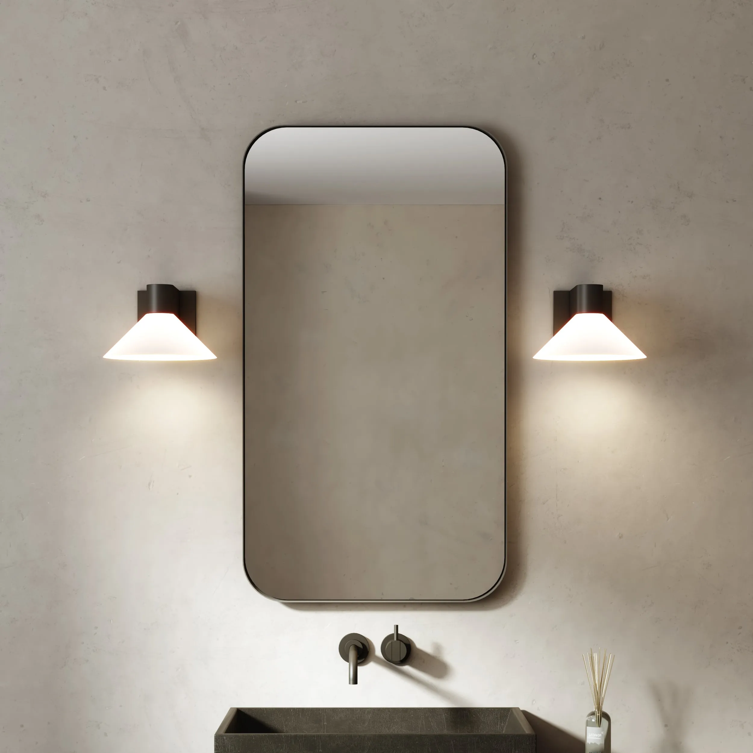 Conic Bathroom Vanity Light