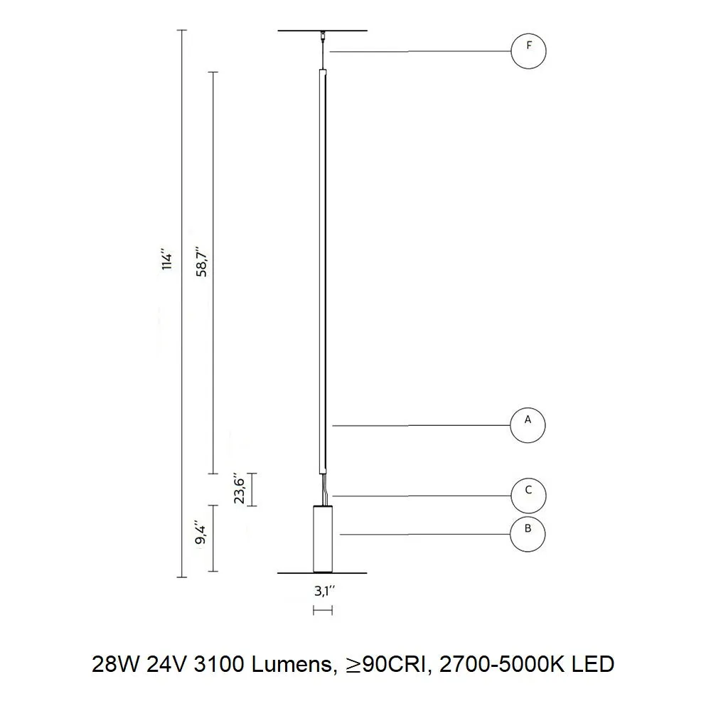 Cupido LED Floor Lamp