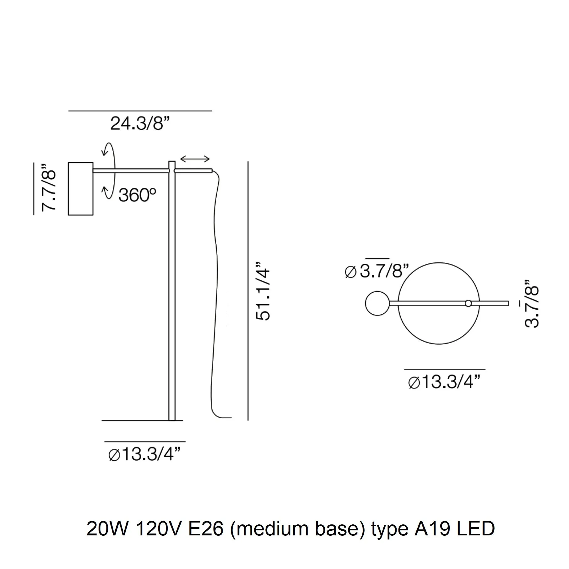 Cyls Reading Floor Lamp