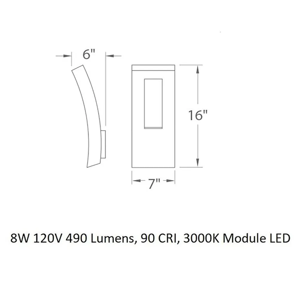 Dawn Indoor / Outdoor Wall Light