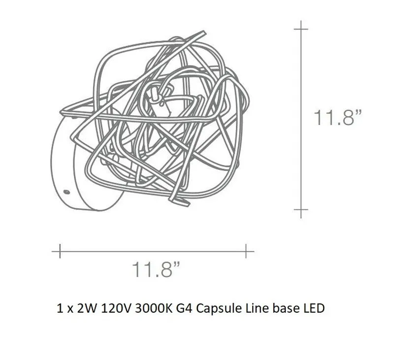 Doodle Wall Sconce