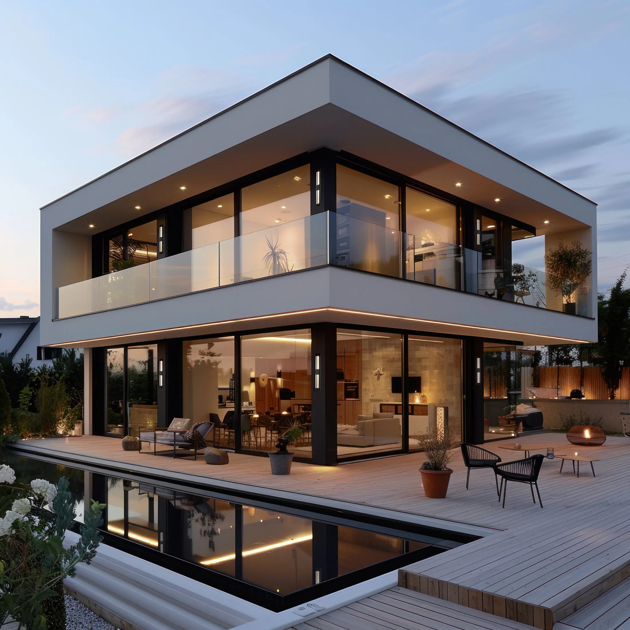 Double Axis LED Outdoor Sconce