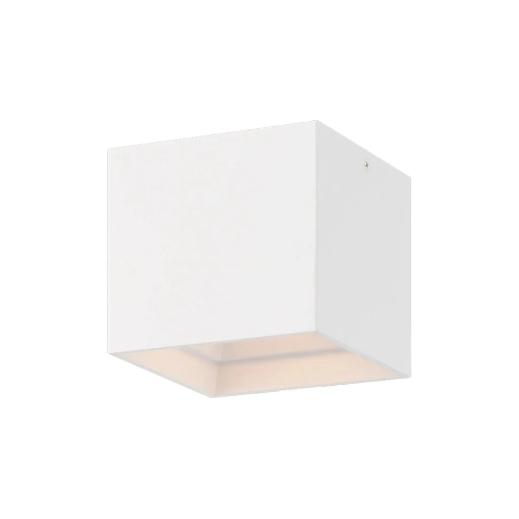 Downtown LED Square Outdoor Flush Mount