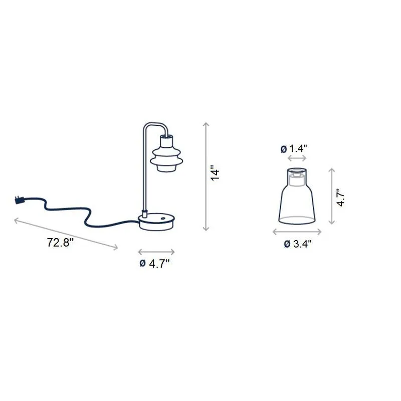Drip Table Lamp