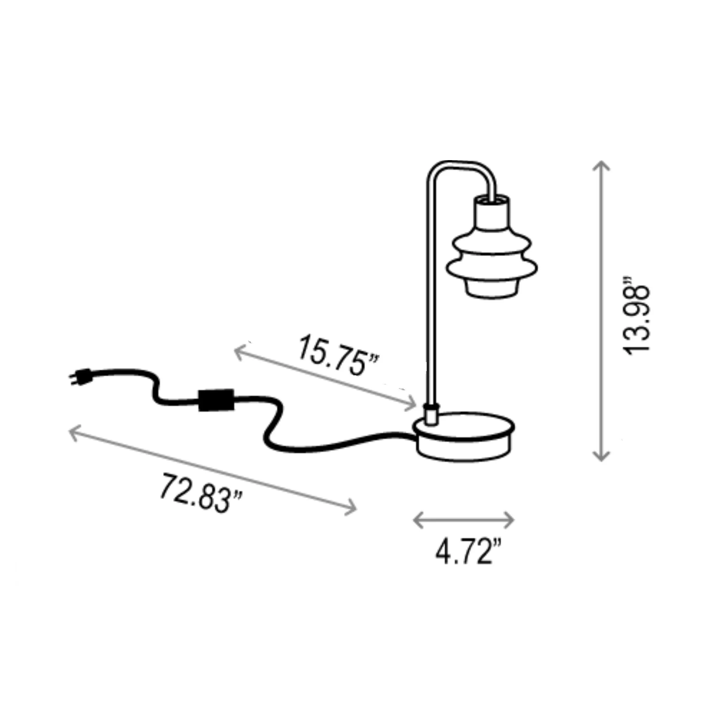 Drop Table Lamp
