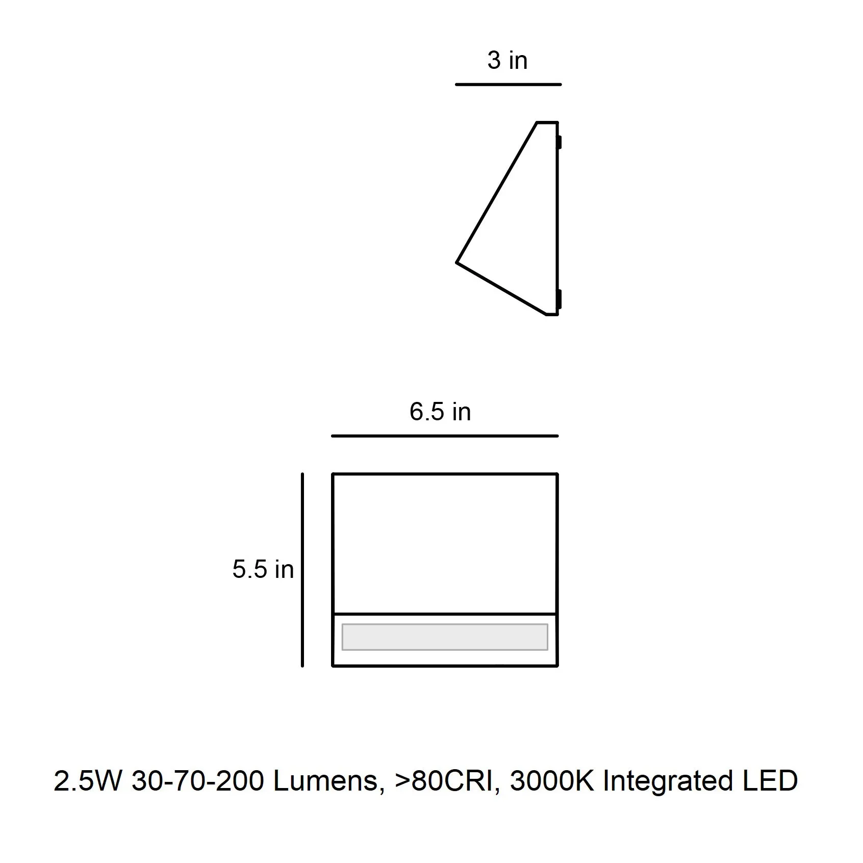 Ecostep Outdoor LED Solar Step and Wall Light