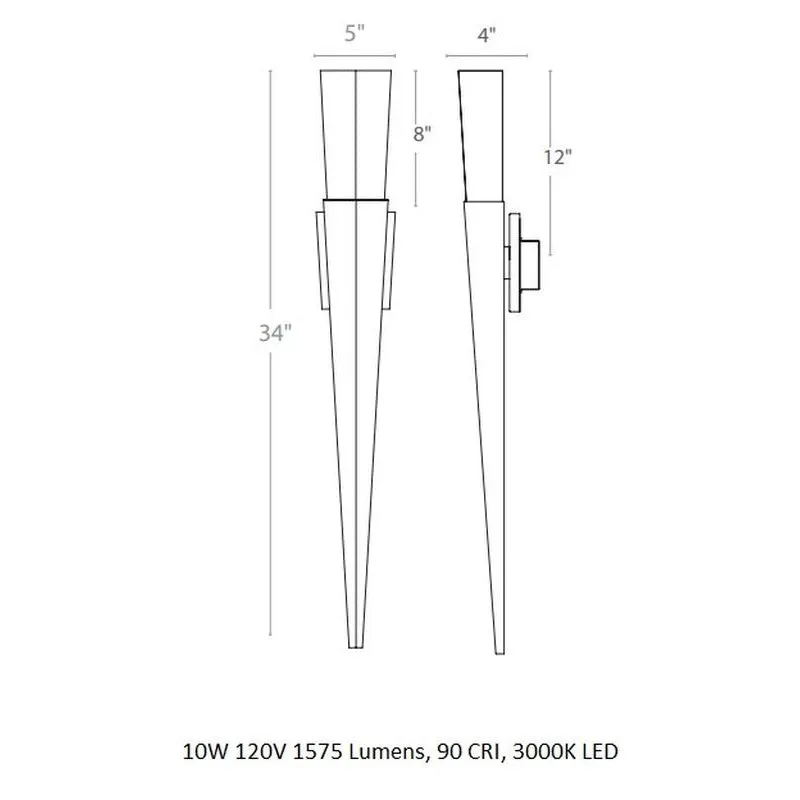 Elessar Outdoor Wall Light