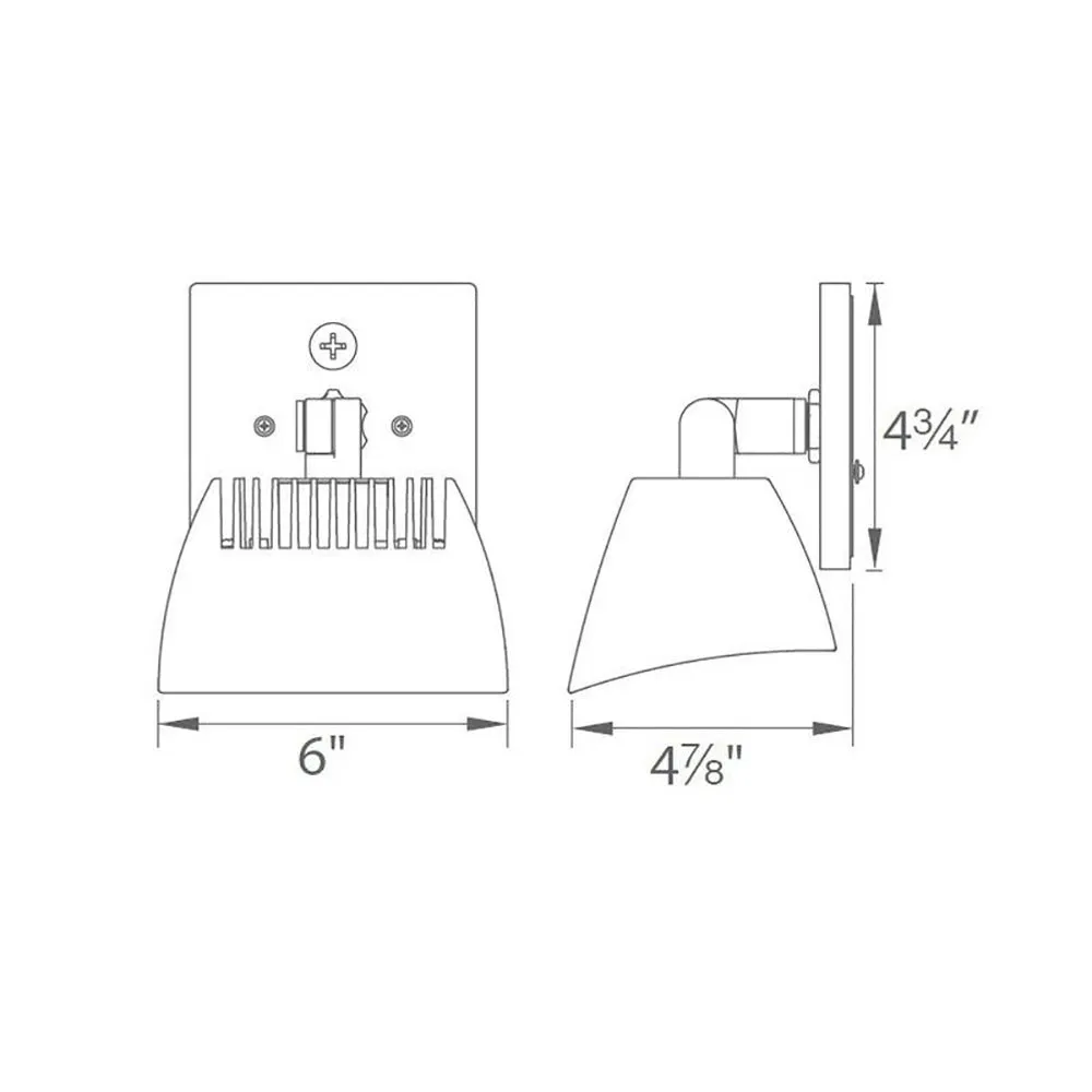 Endurance Flood Light Outdoor/Indoor Wall Pack