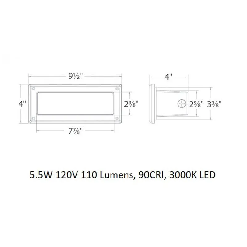 Endurance LED Brick Light