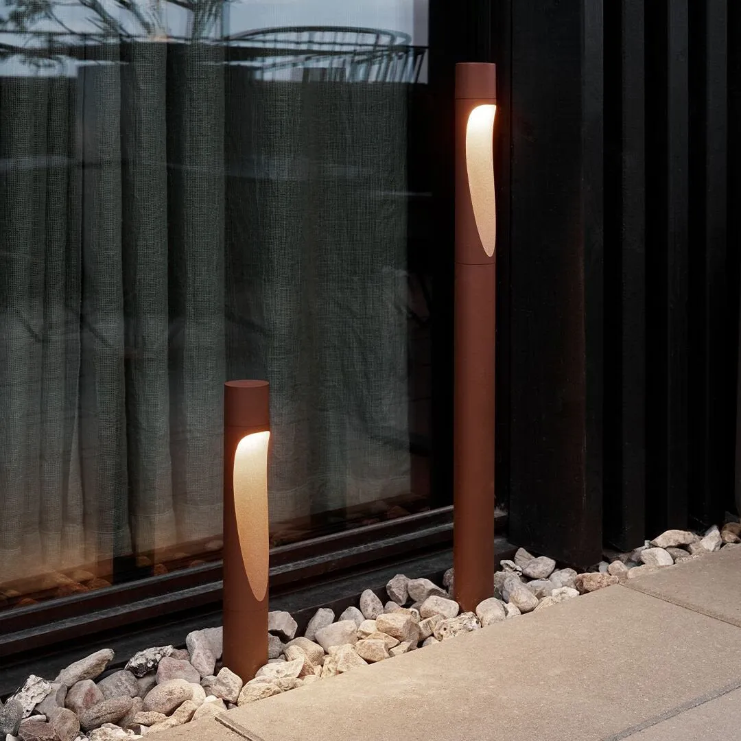 Flindt Garden Outdoor Bollard Light without Power Supply