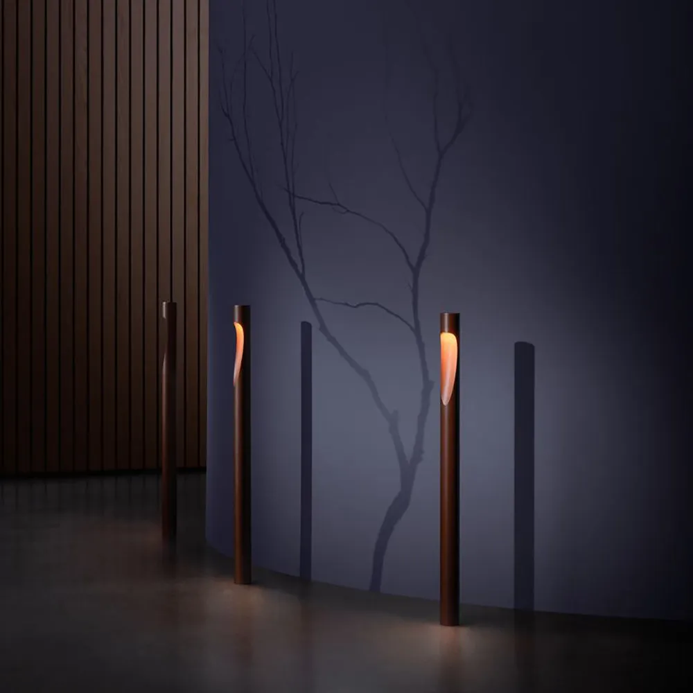 Flindt Garden Outdoor Bollard Light without Power Supply