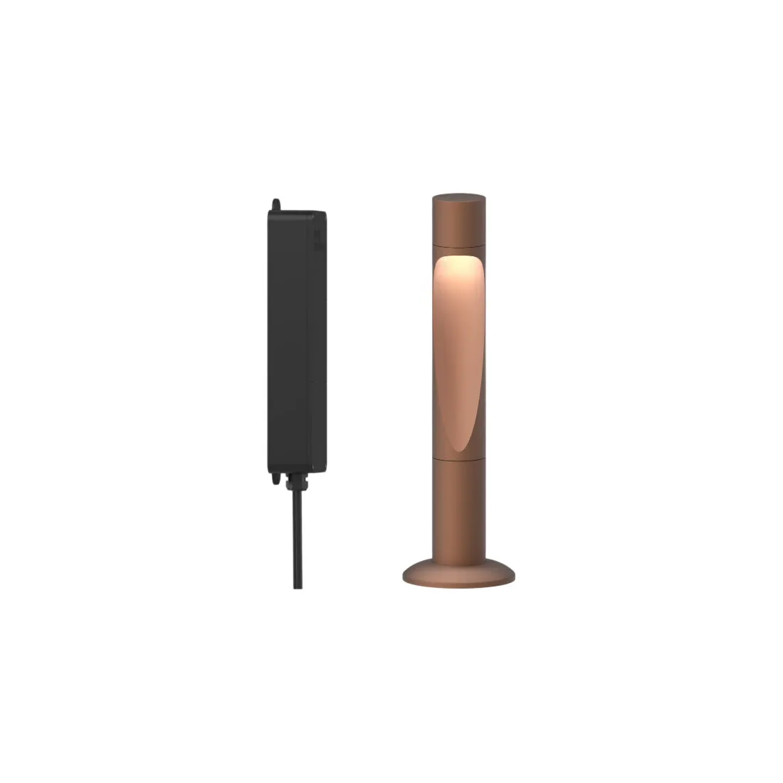 Flindt Garden Outdoor Bollard Light without Power Supply