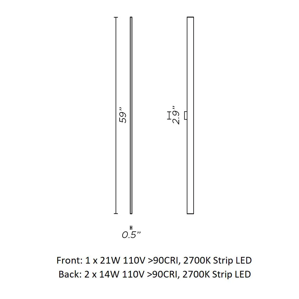 Fly Remote LED Wall Sconce