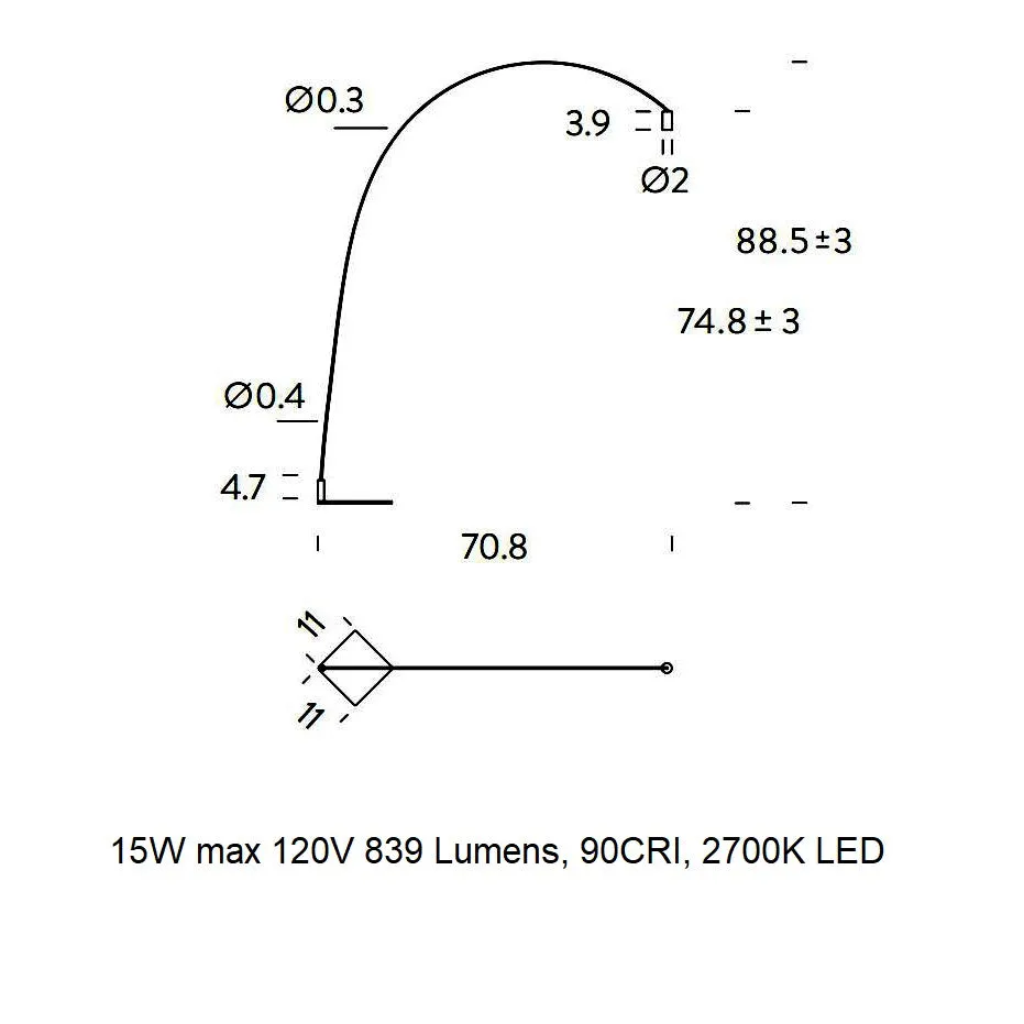 Fox LED Floor Lamp