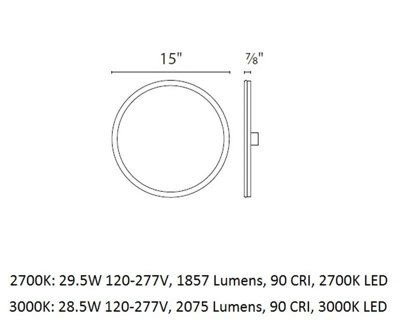 Geos Flush Mount