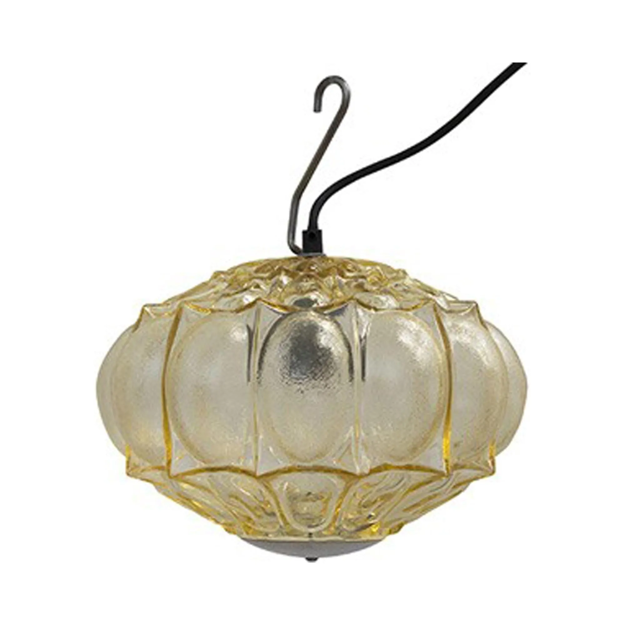 Ginger Hook Oval Outdoor Pendant Light