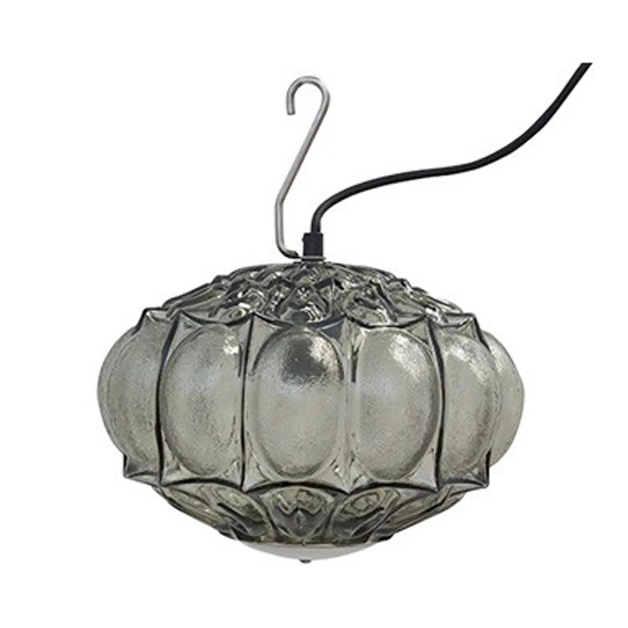 Ginger Hook Oval Outdoor Pendant Light