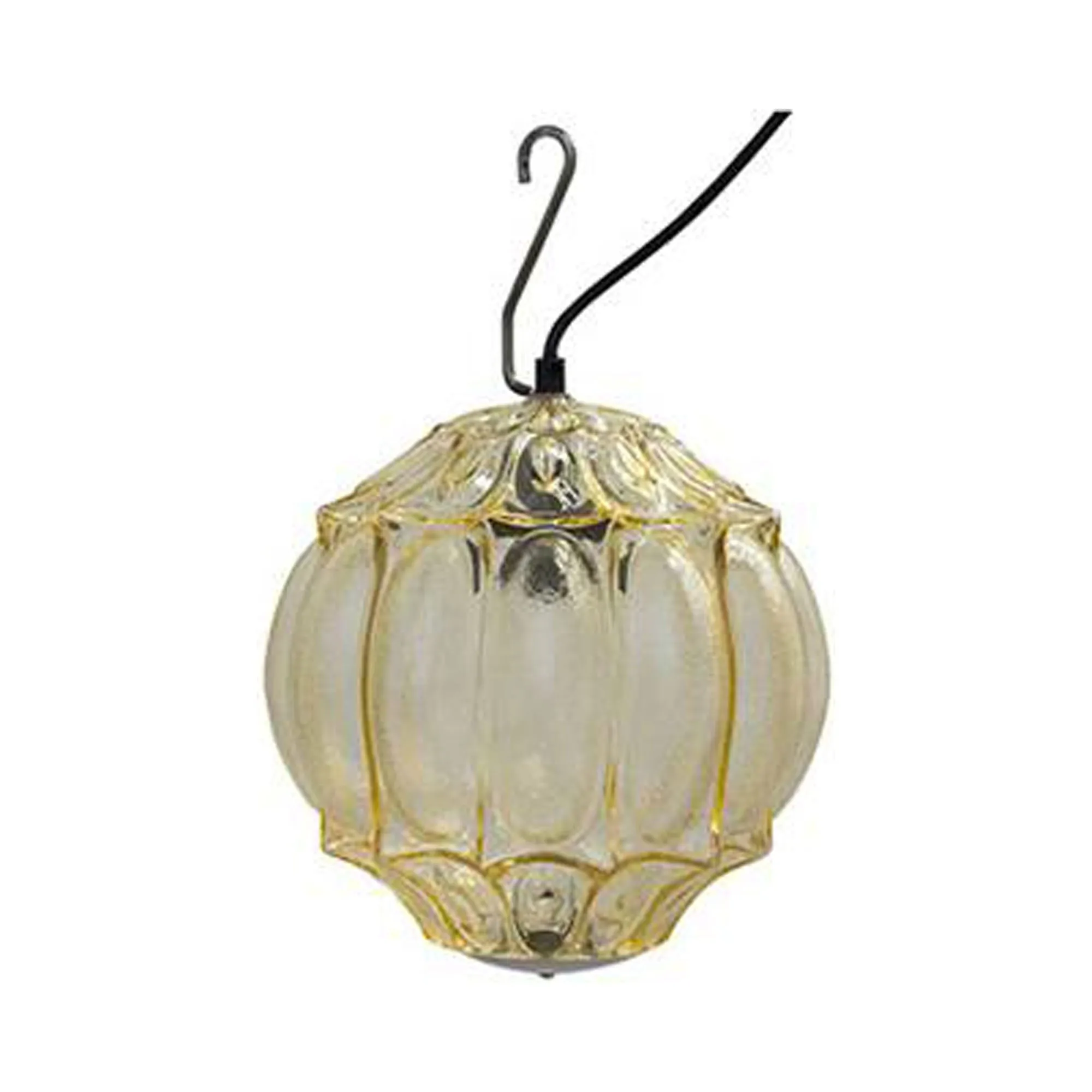 Ginger Hook Round Outdoor Pendant Light