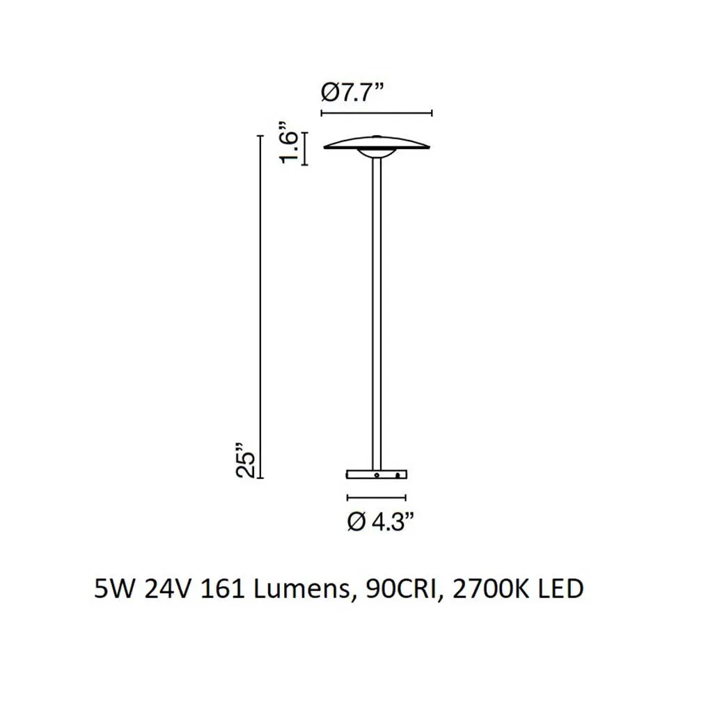 Ginger Outdoor Bollard Light