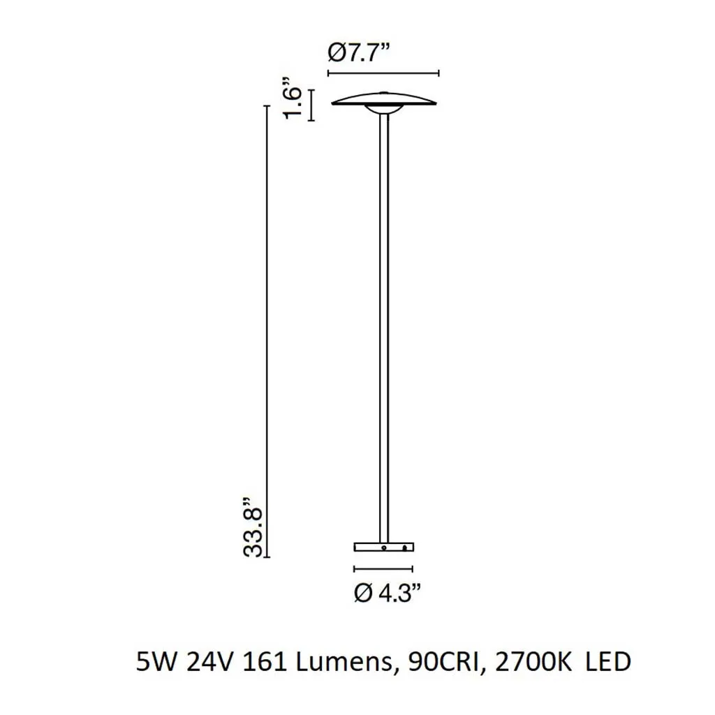 Ginger Outdoor Bollard Light