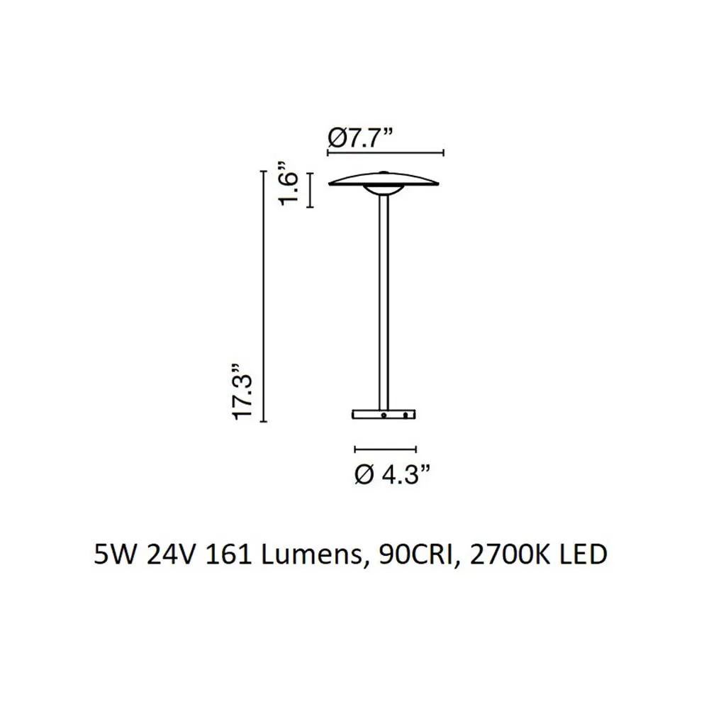 Ginger Outdoor Bollard Light