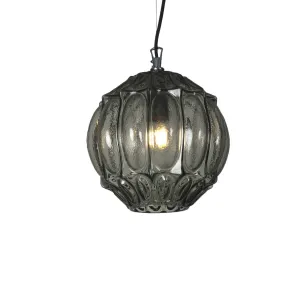 Ginger Round Outdoor Pendant Light
