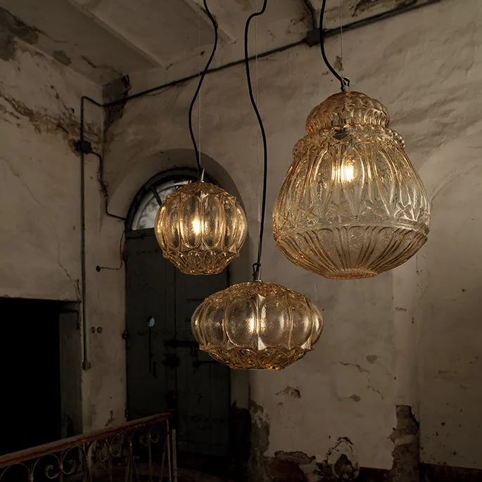 Ginger Round Outdoor Pendant Light