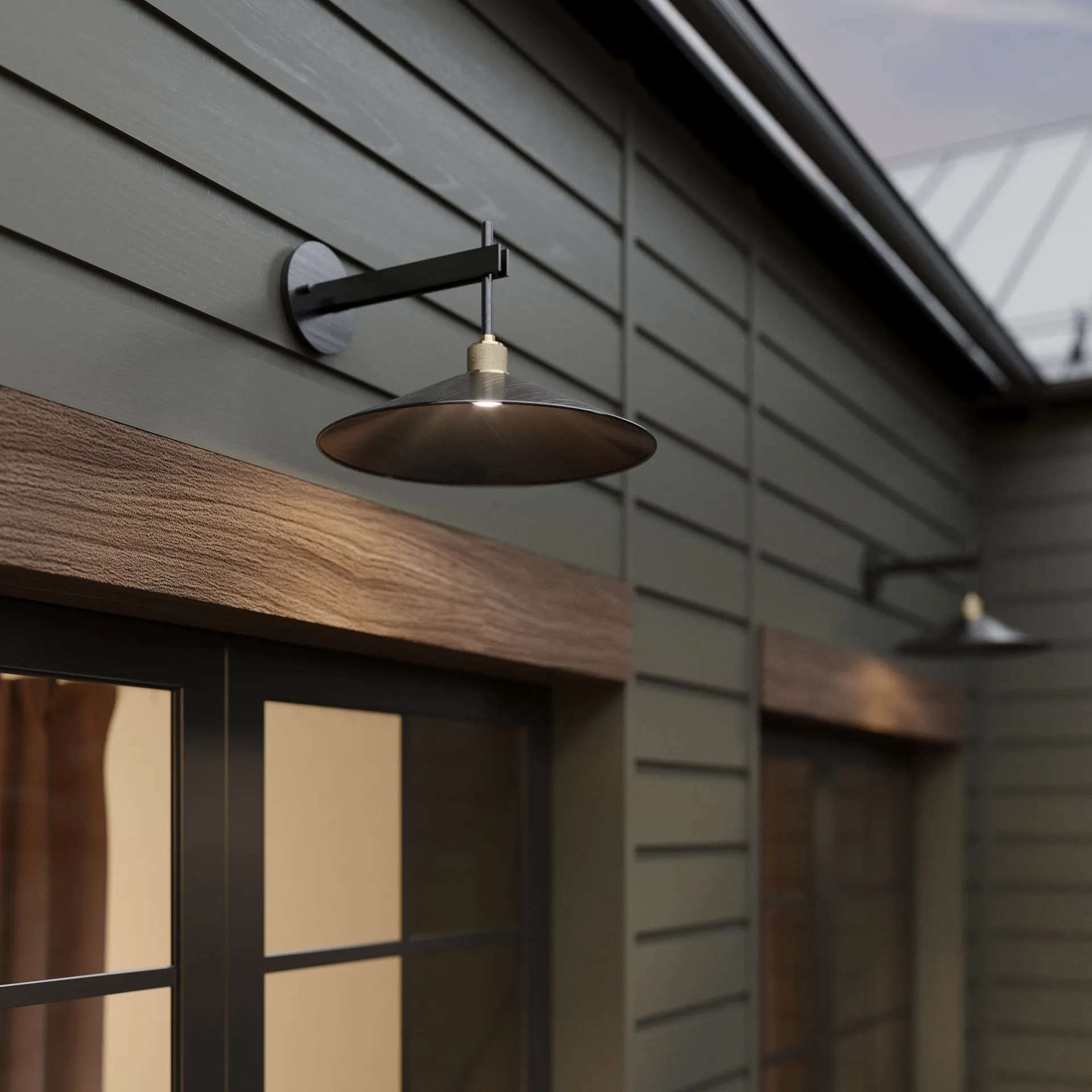 Harac Outdoor LED Wall Sconce