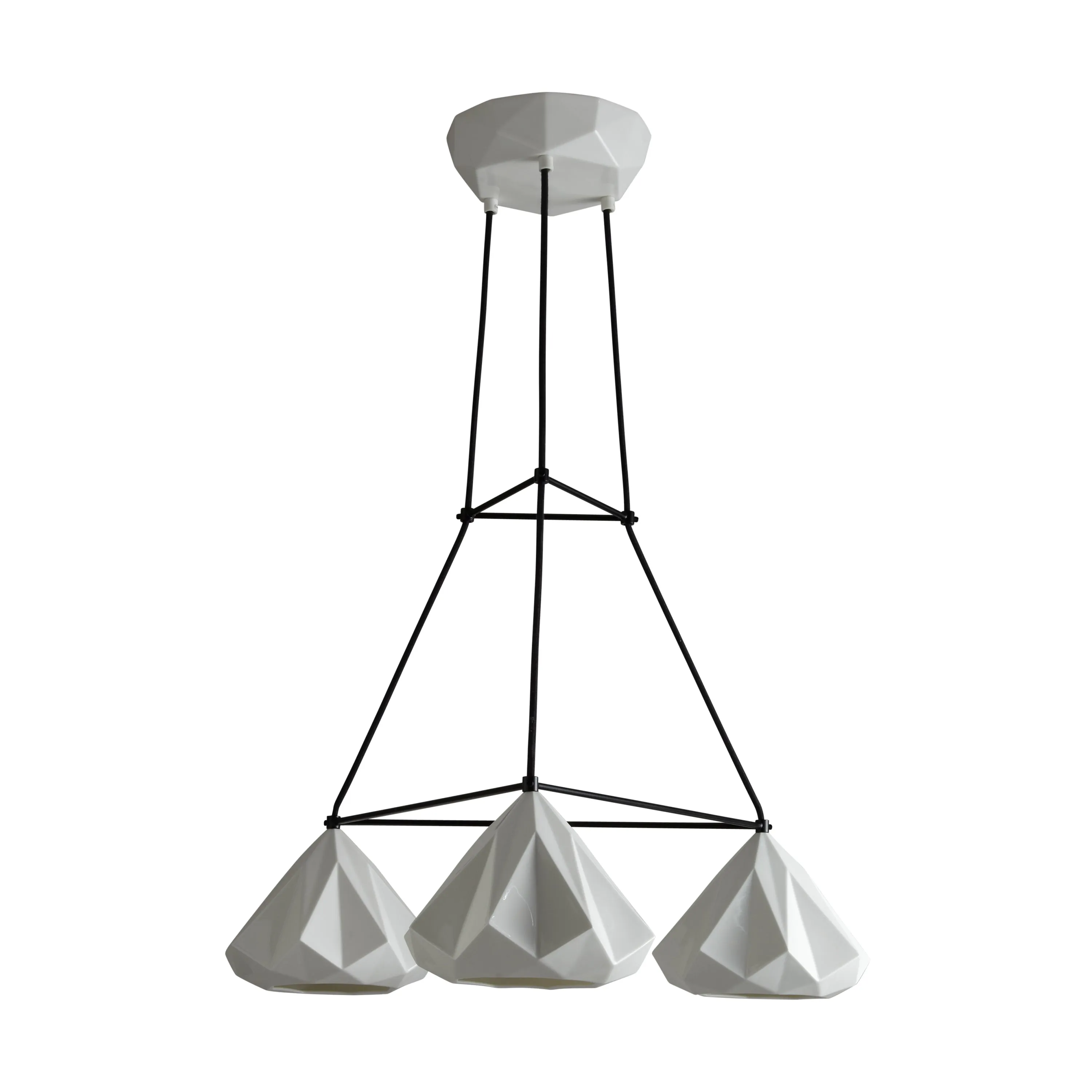 Hatton 1 Triangular Grouping Pendant Light
