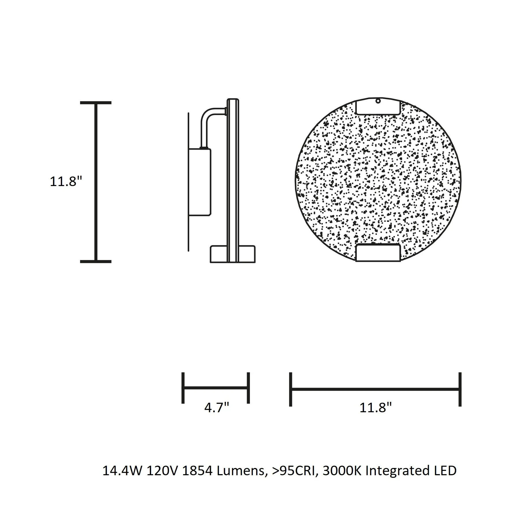 Horo LED Wall Sconce
