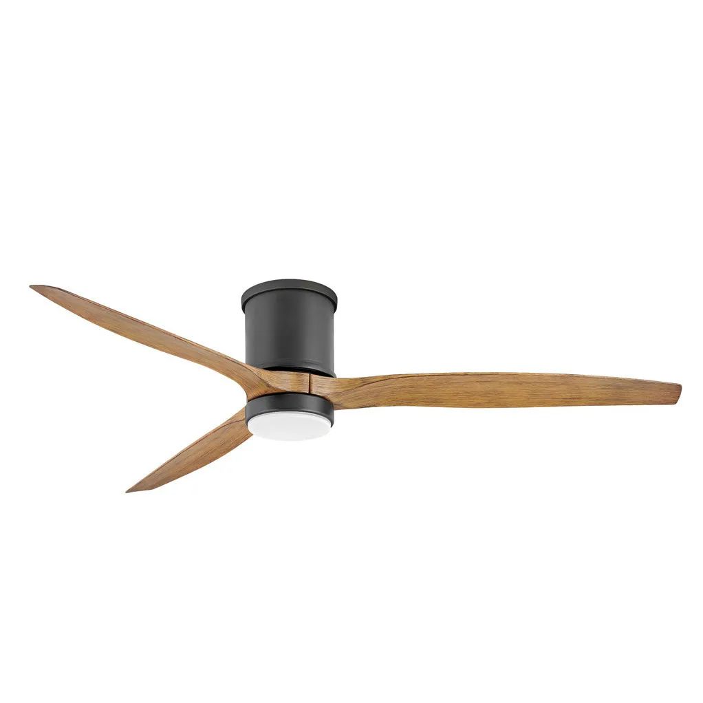 Hover Outdoor Flush Mount LED Ceiling Fan