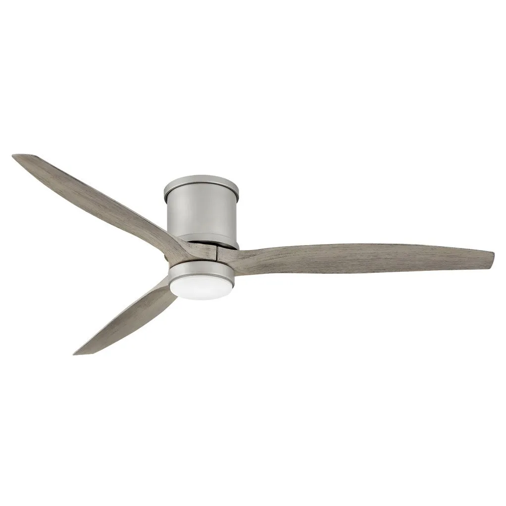 Hover Outdoor Flush Mount LED Ceiling Fan