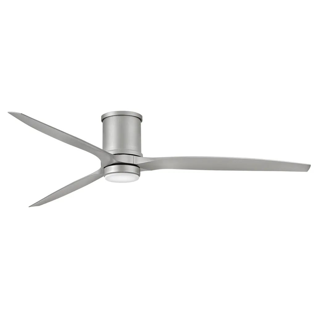 Hover Outdoor Flush Mount LED Ceiling Fan