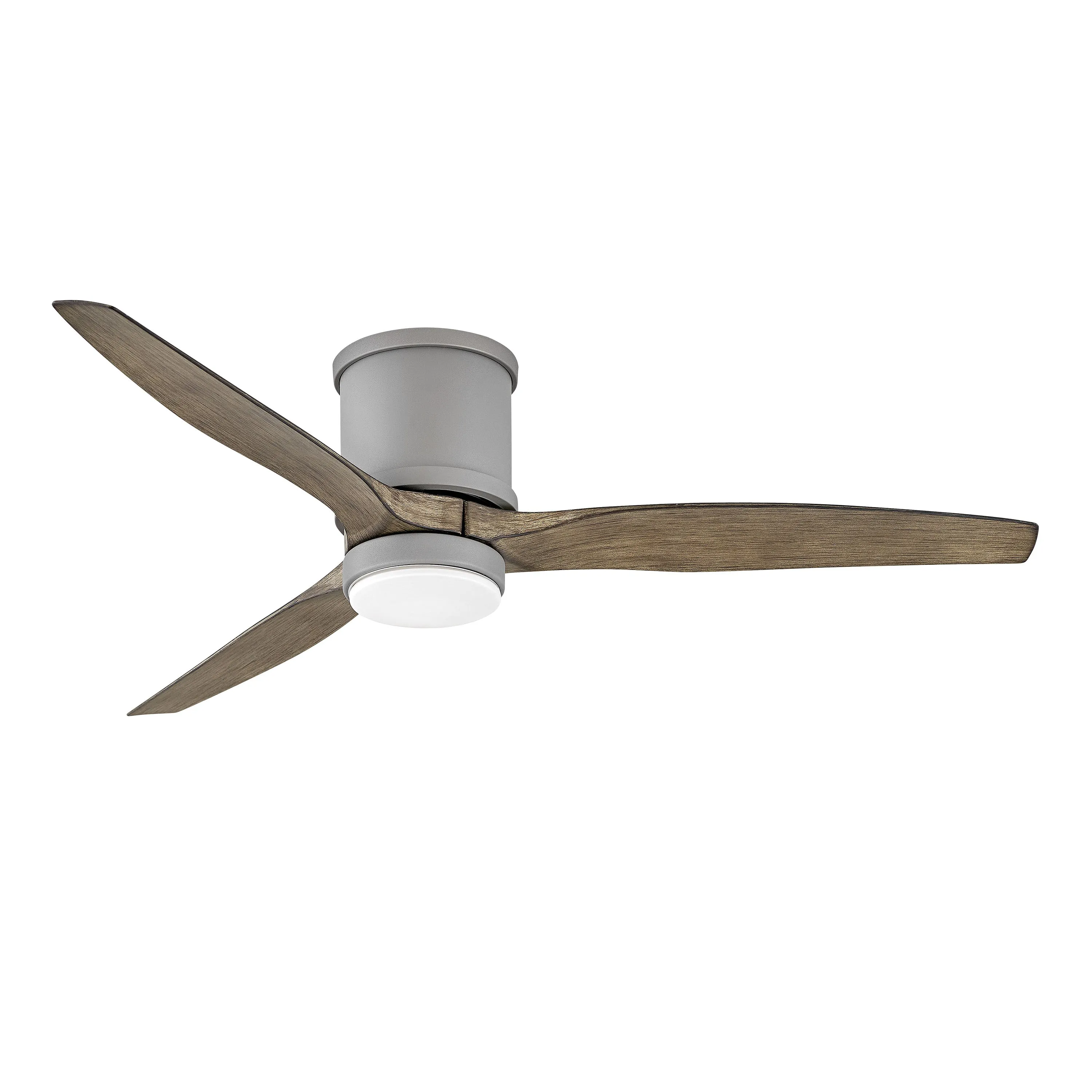 Hover Outdoor Flush Mount LED Ceiling Fan