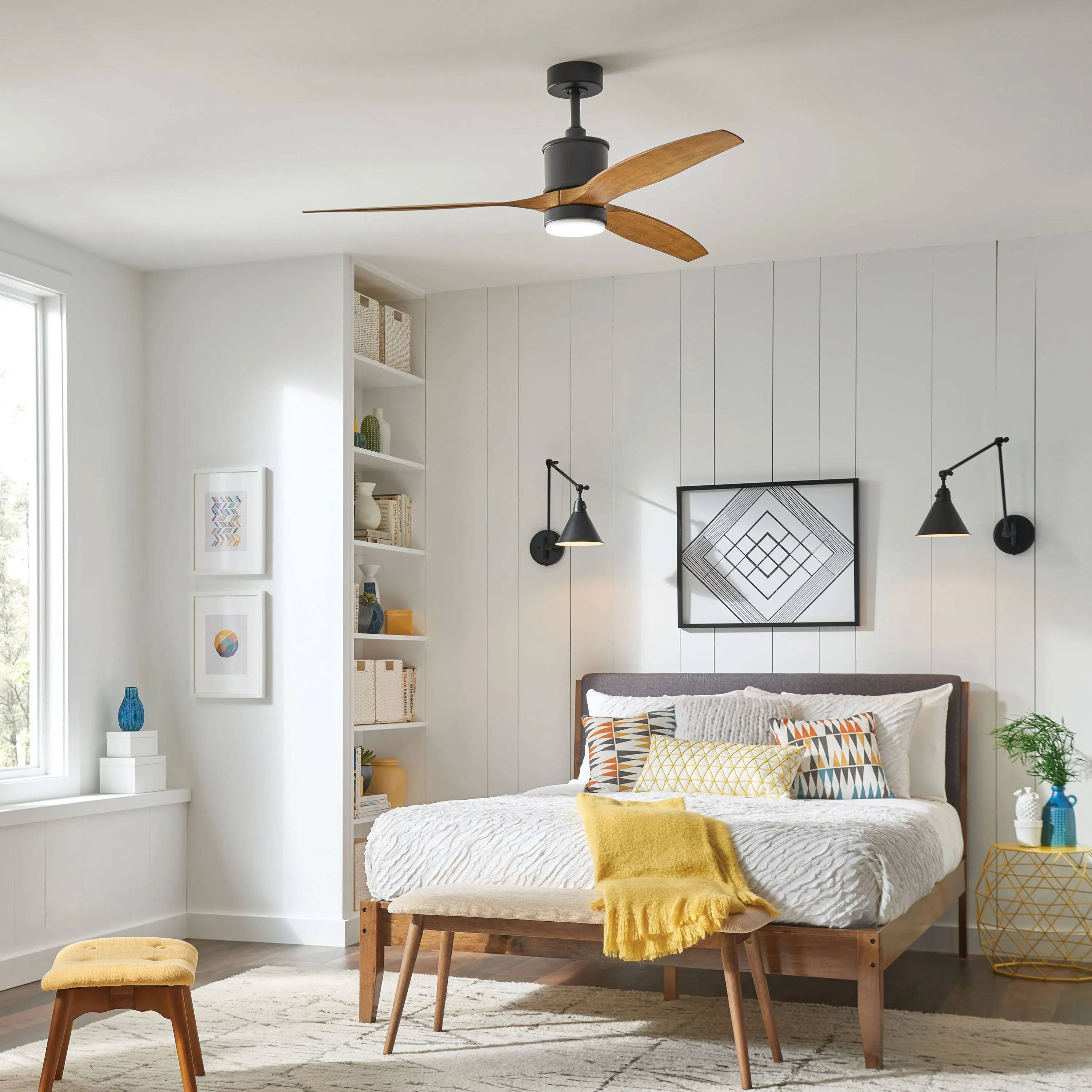Hover Outdoor LED Ceiling Fan