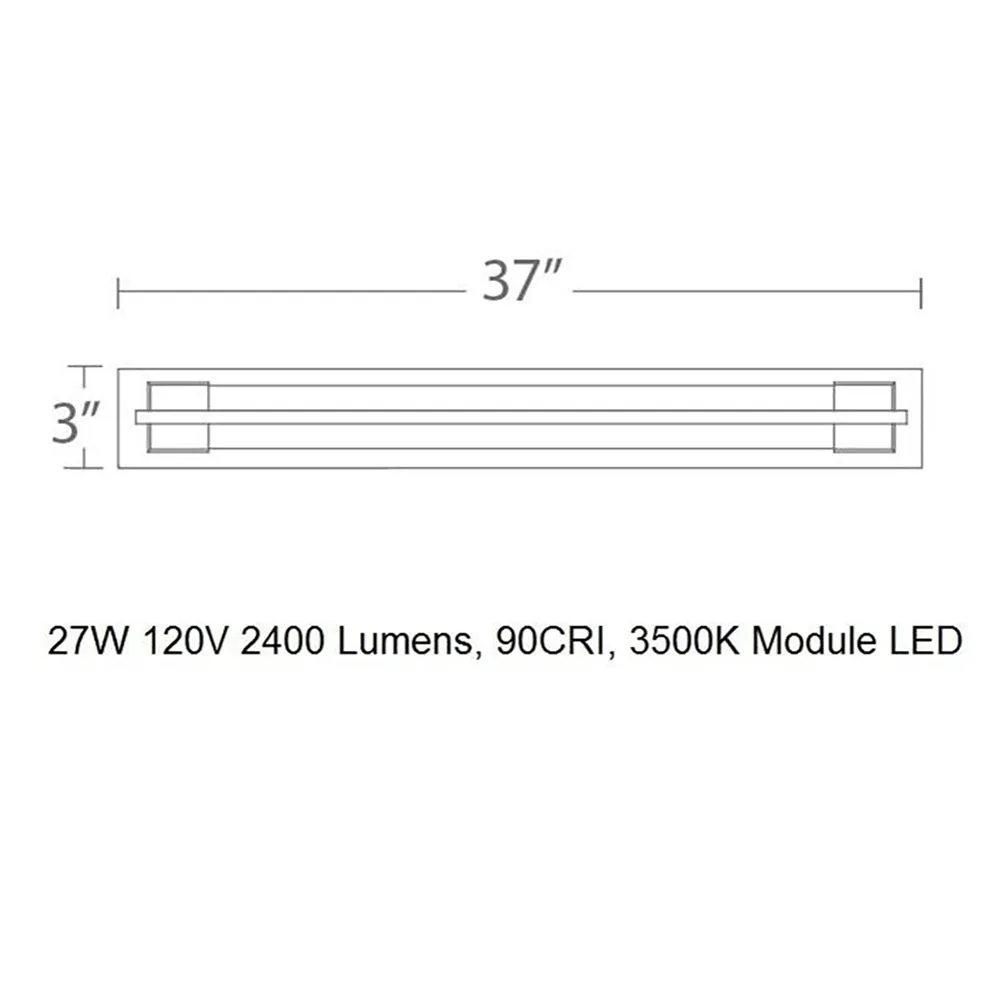 Ice LED Bathroom Vanity / Wall Light