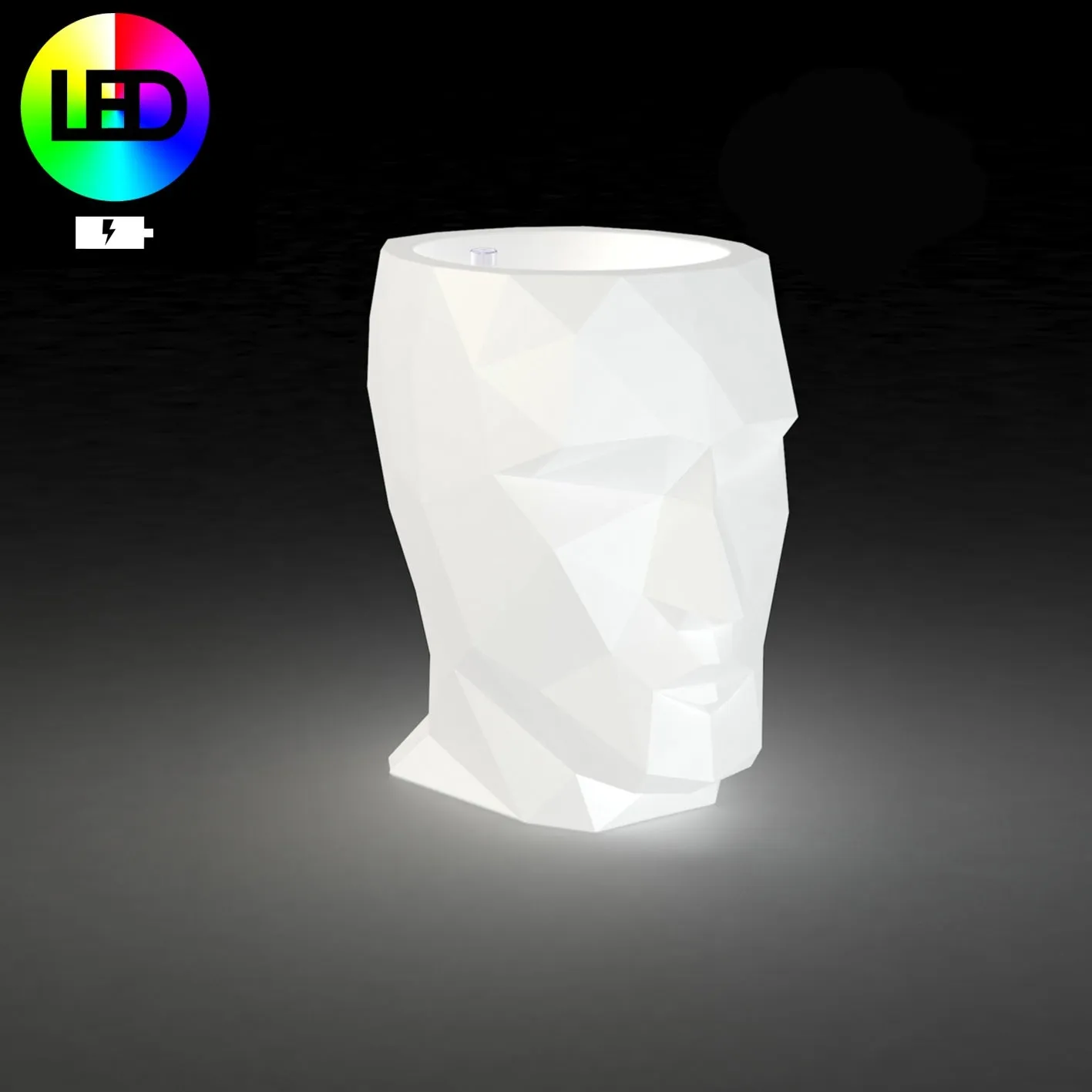 Illuminated Adan Planter