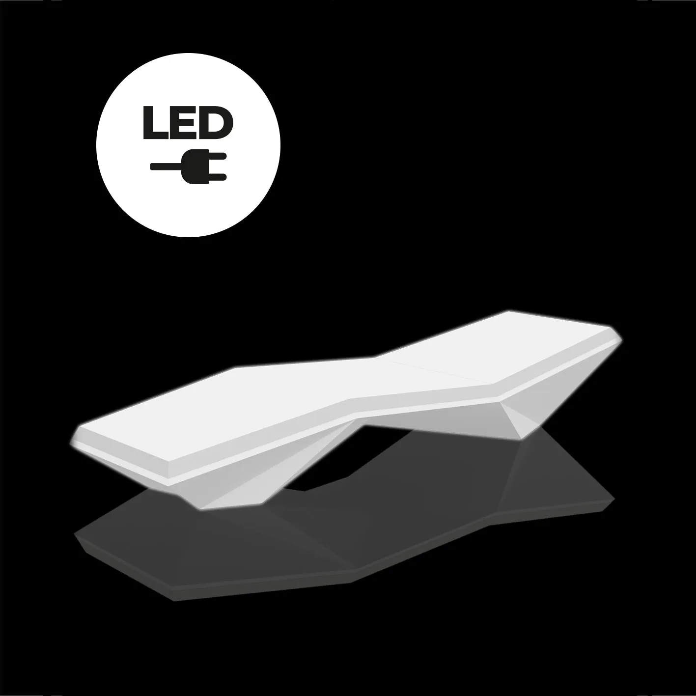 Illuminated Faz Sun Chaise