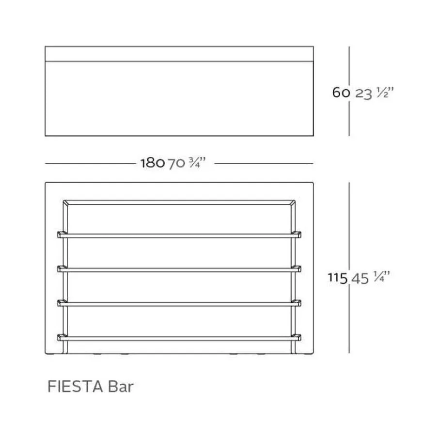 Illuminated Fiesta Bar