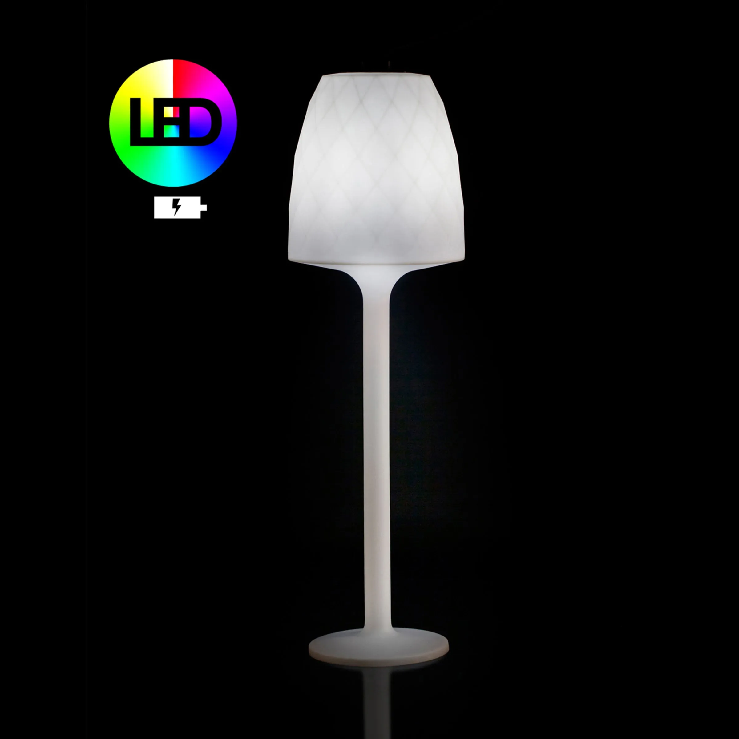 Illuminated Vases Floor Lamp