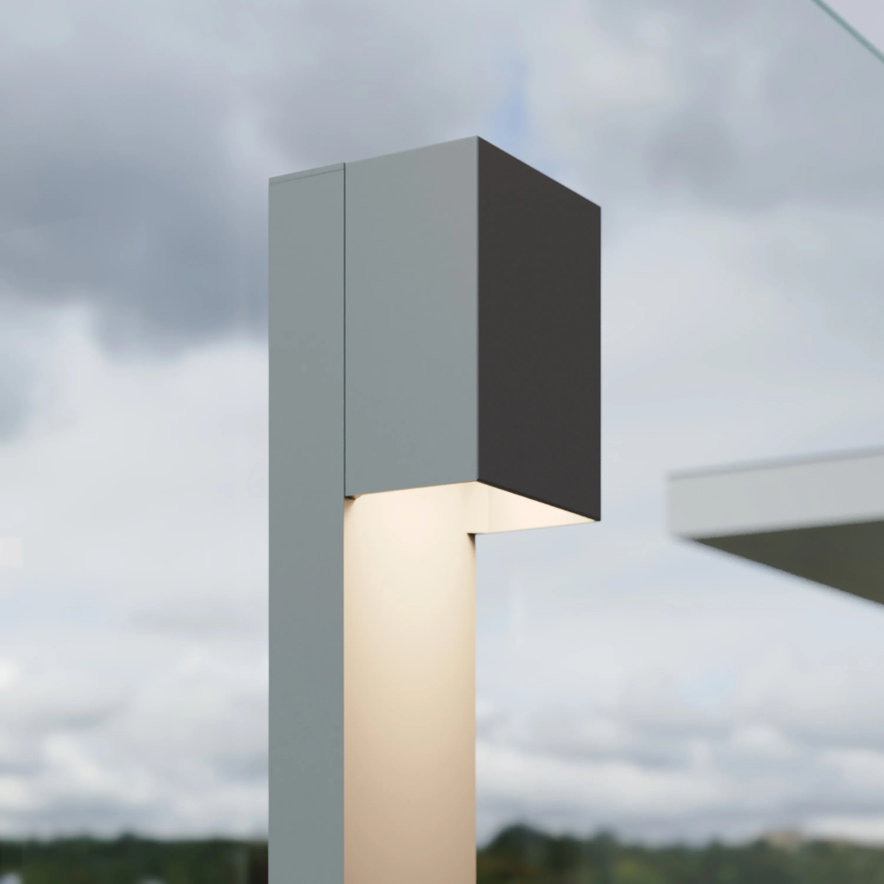Inside-Out Box LED Bollard