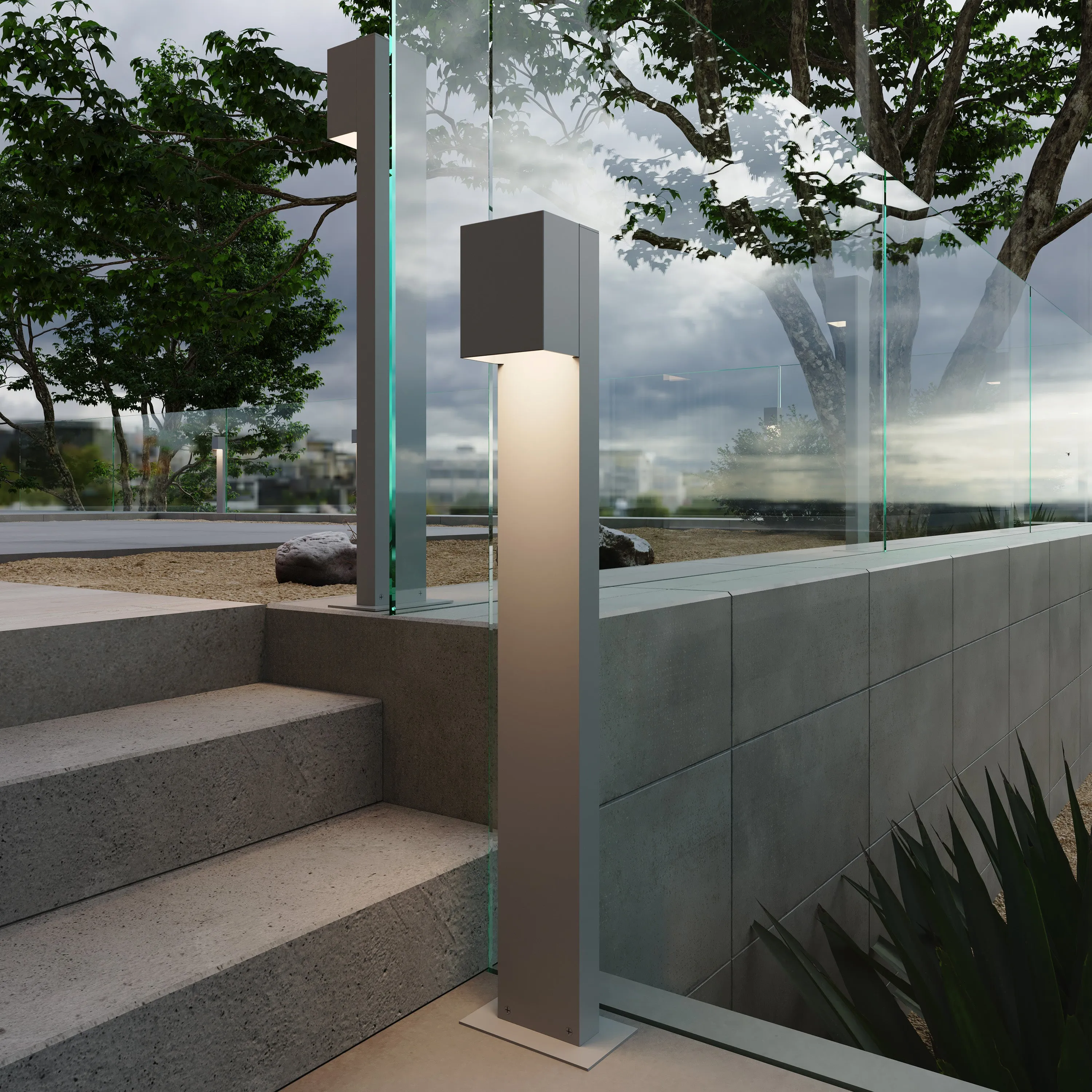 Inside-Out Box LED Bollard