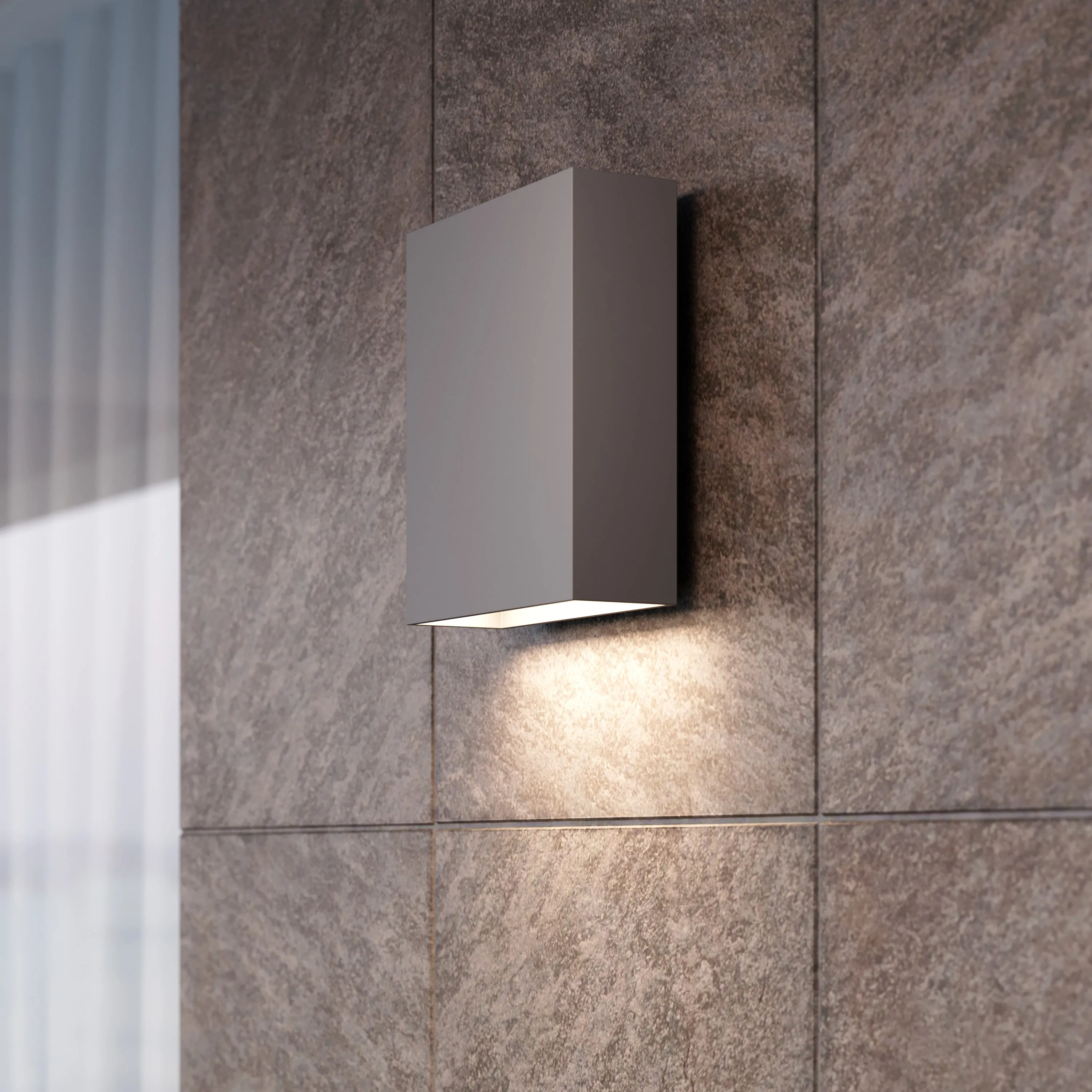 Inside Out Flat Box LED Sconce