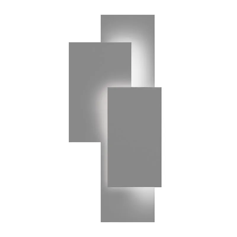 Inside Out Offset Panels LED Sconce
