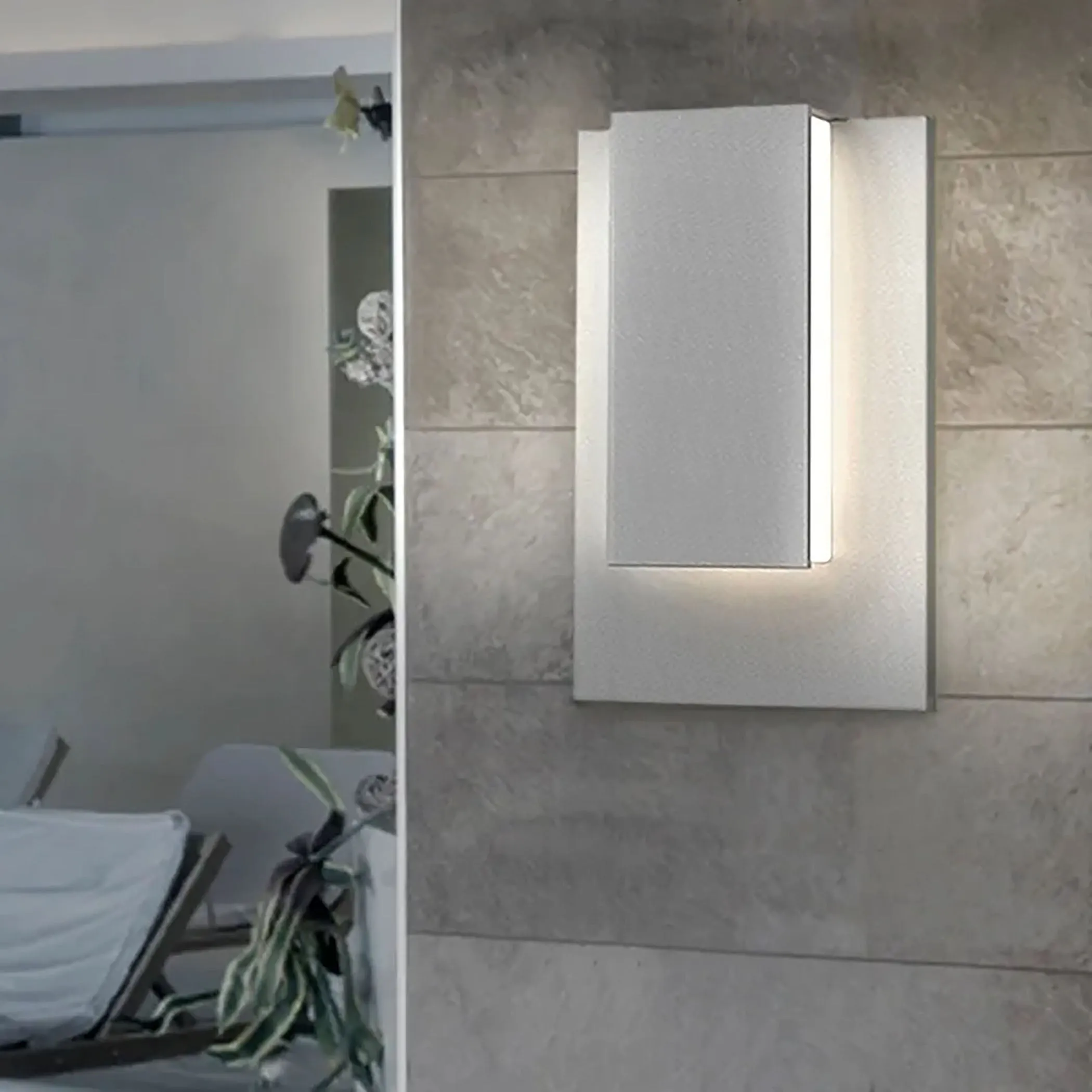 Inside-Out Reveal Wall Light