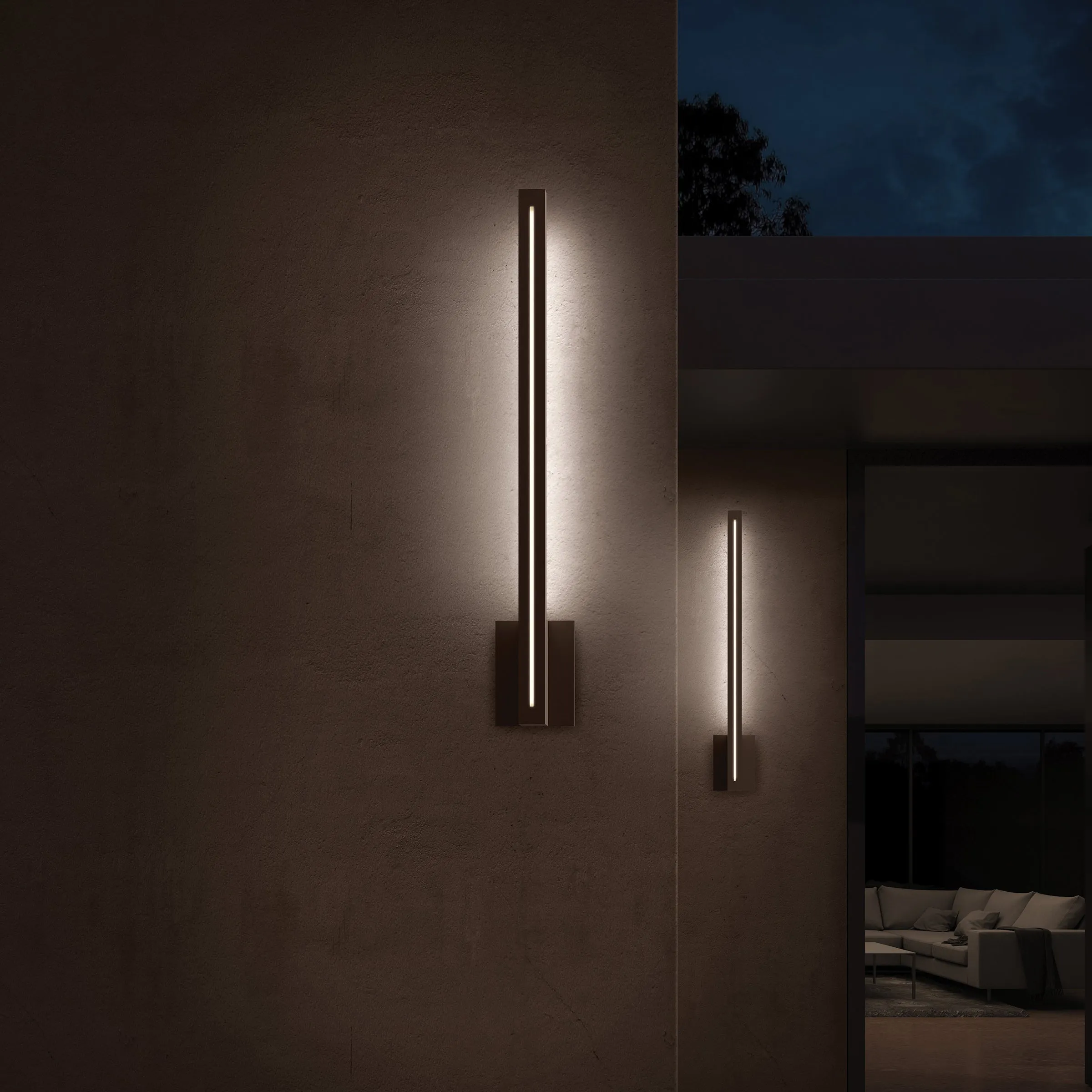 Inside Out Stripe LED Sconce