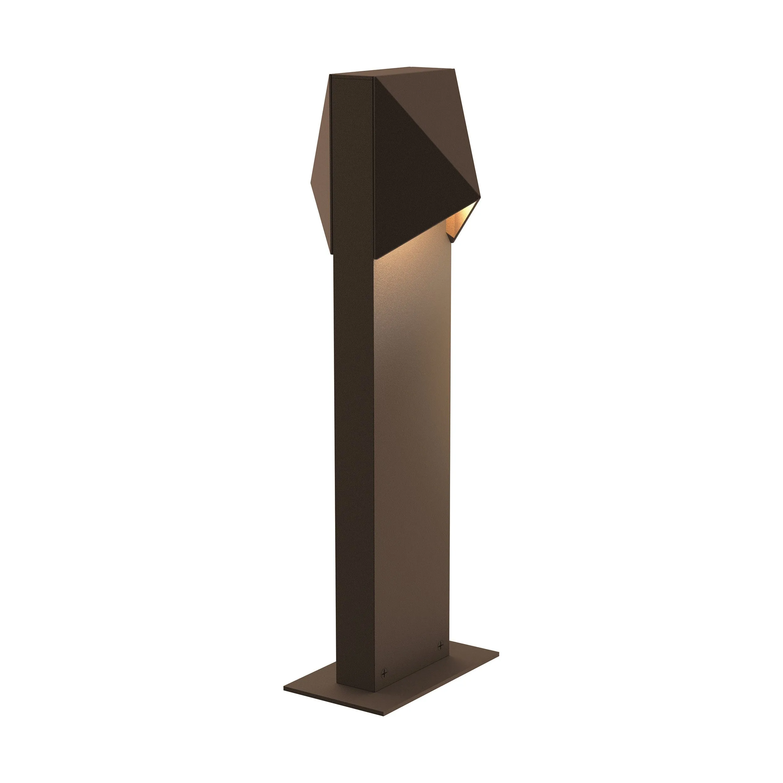 Inside-Out Triform Compact 2-Light LED Bollard