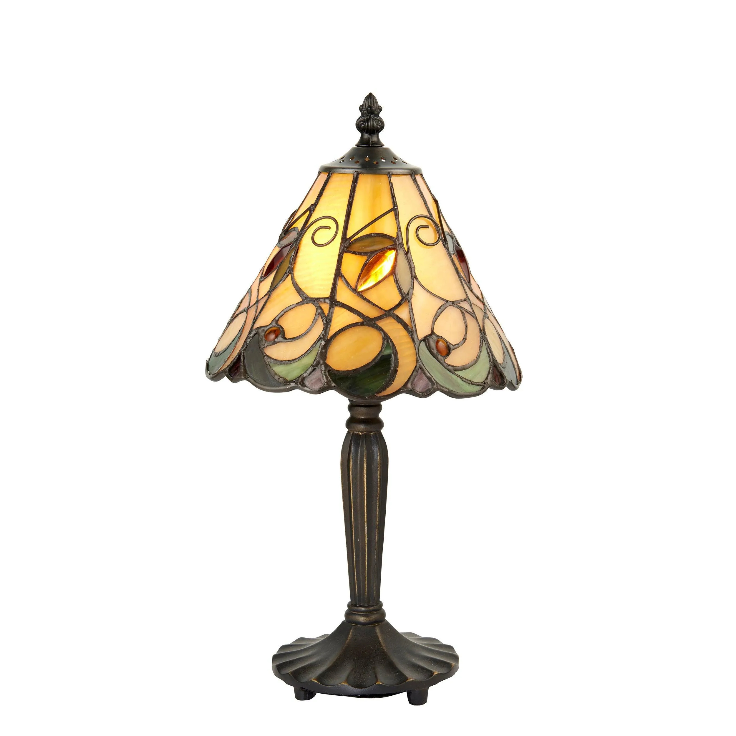 Interiors 1900 Jamelia Intermediate Tiffany Lamp